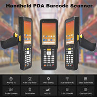Rugged Android PDA with Long Range Barcode QR Code Reader Scanner for Logistics Warehousing Data Collector Terminal