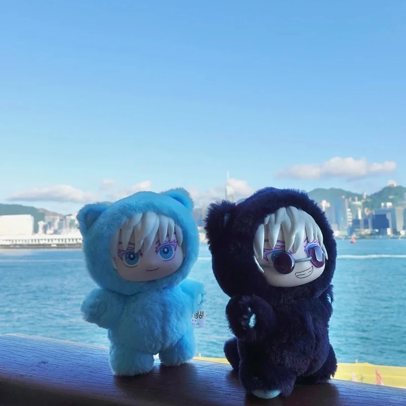 Jujutsu Kaisen 2 Cat Ear Series Mystery Plush Blind Box Vinyl Anime Figure Collectible Trendy Room Decor Children Birthday Gift