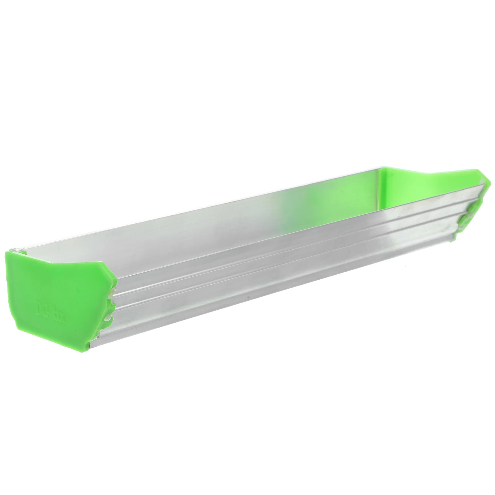 

Stainless Steel Emulsion Scoop Durable Screen Printing Coating Tool Metal Sizing Device Plastic End Cap Leak Proof for Silk