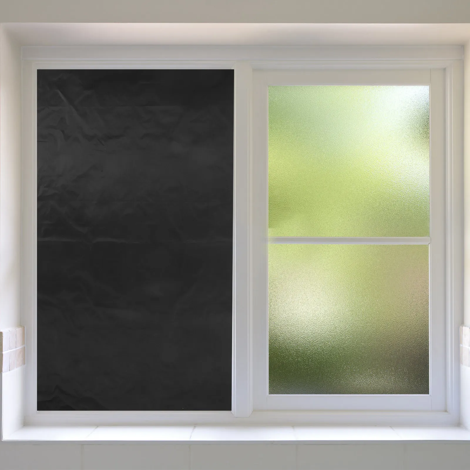 Blackout Balcony Curtains Portable Polyester No Drill Installation Block Sunlight Travel Room Darkening Window Shades Privacy view 3