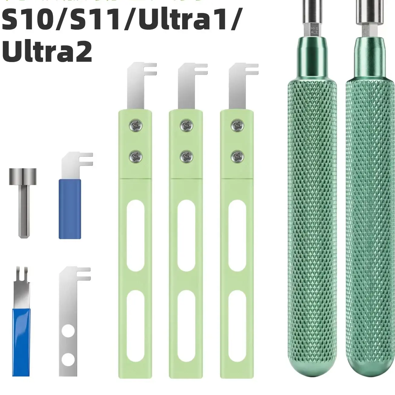 Multifunktionales 4-in-1 Uhrenbatterie-LCD-Bildschirm-Demontage- und Ersatzwerkzeug für S4-S11/ SE SE2 /Ultra 1/2 Öffnungs- und Reparatur-Handwerkzeug