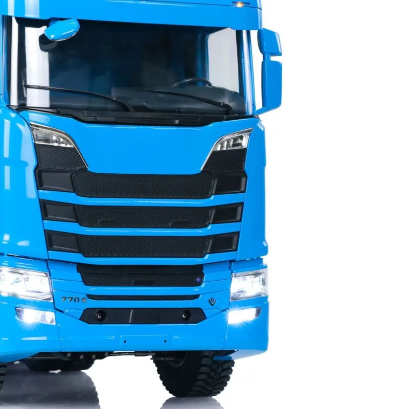 

Trailer Tamiyaya 770S 1/14 RC Tractor Truck with Lights and Sounds 6x6 2-speed Metal Chassis Model Toy Cars for Adults