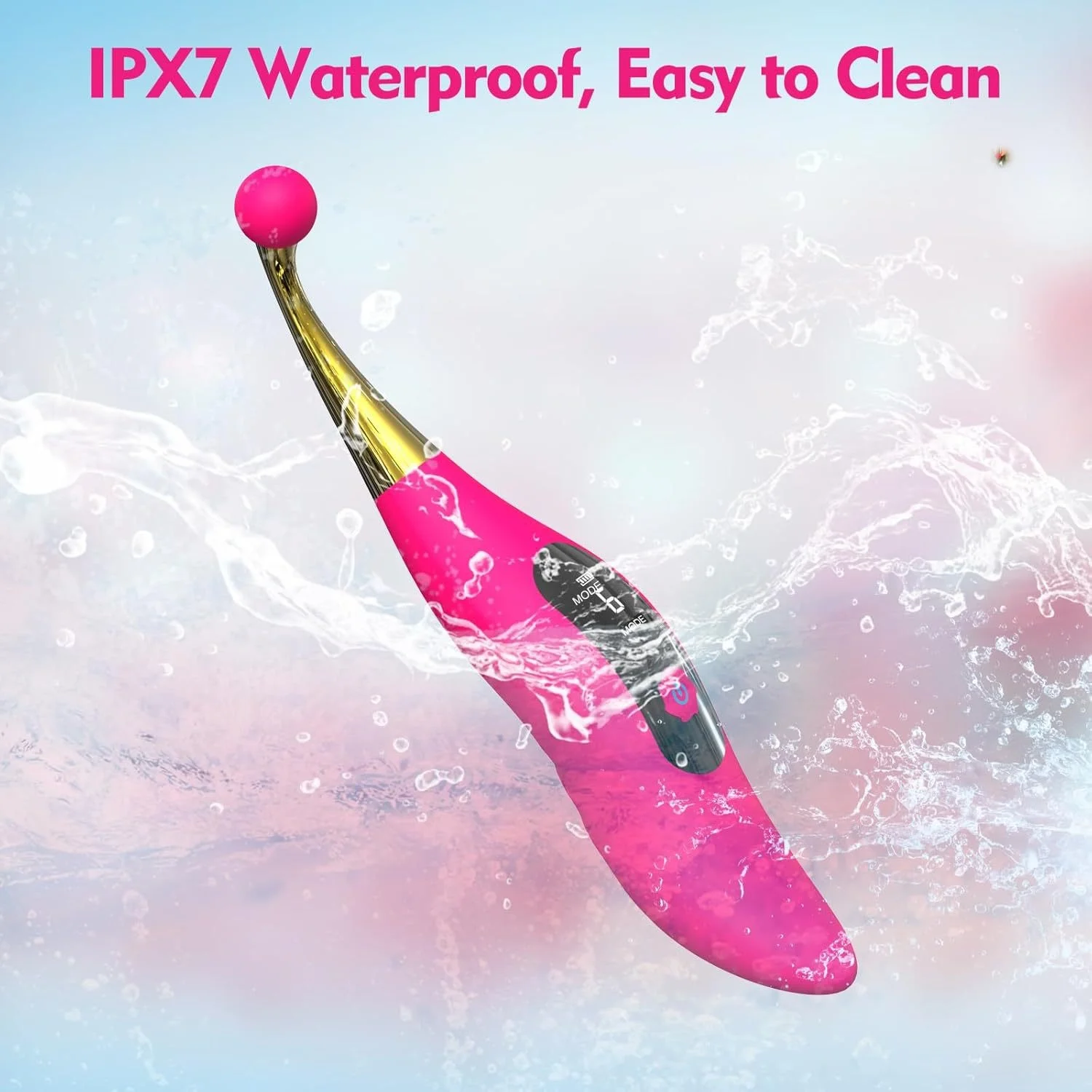 Female Masturbation Device Clitoral Stimulation The Climax Pen Nipple Vibration Sex Toys Charge Equipped with A Display Screen - Image 3