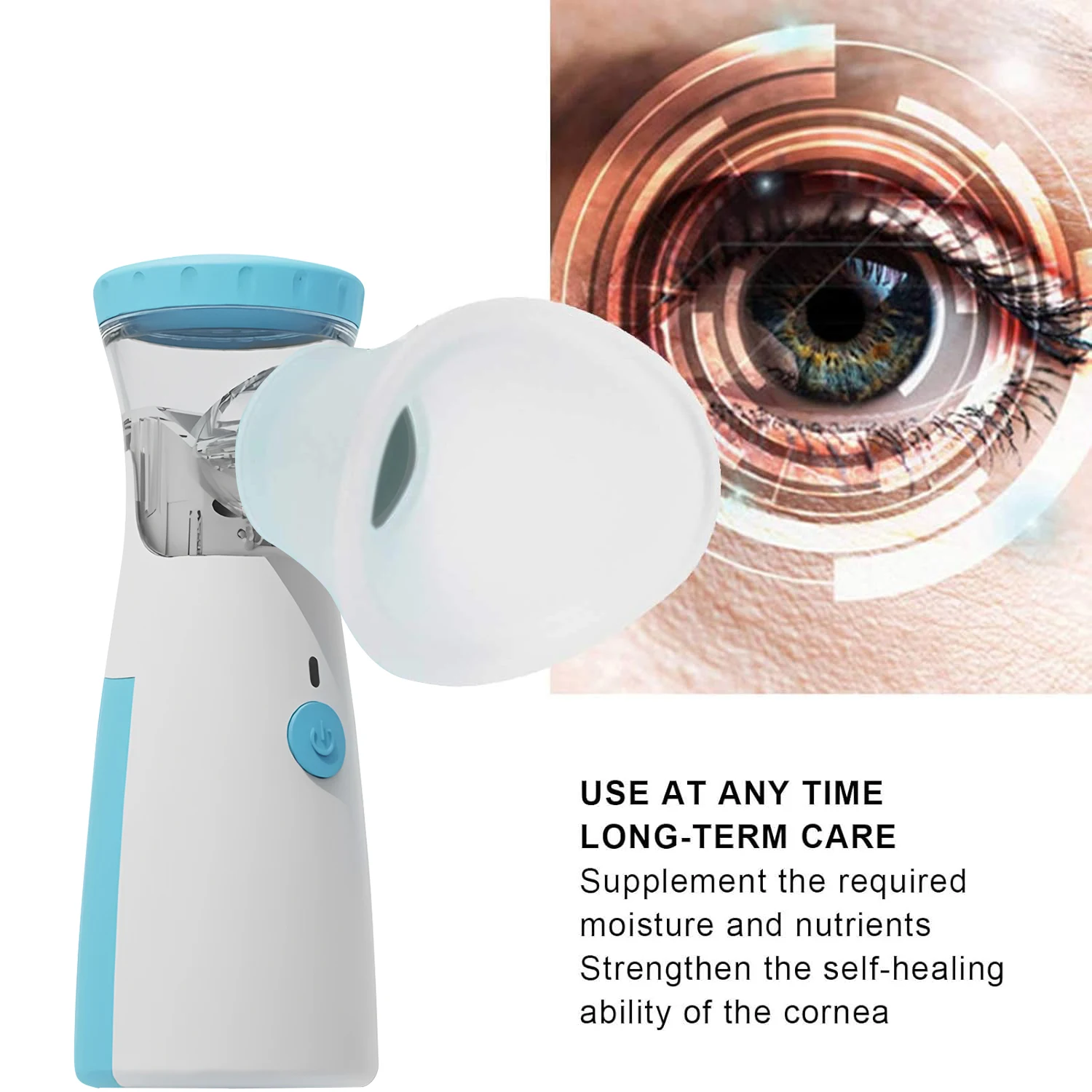 Handheld eye moisturizing spray eye protection atomizer to relieve glasses fatigue Eye Hum Hot & Cold Spray Handheld Mist - Detail 1