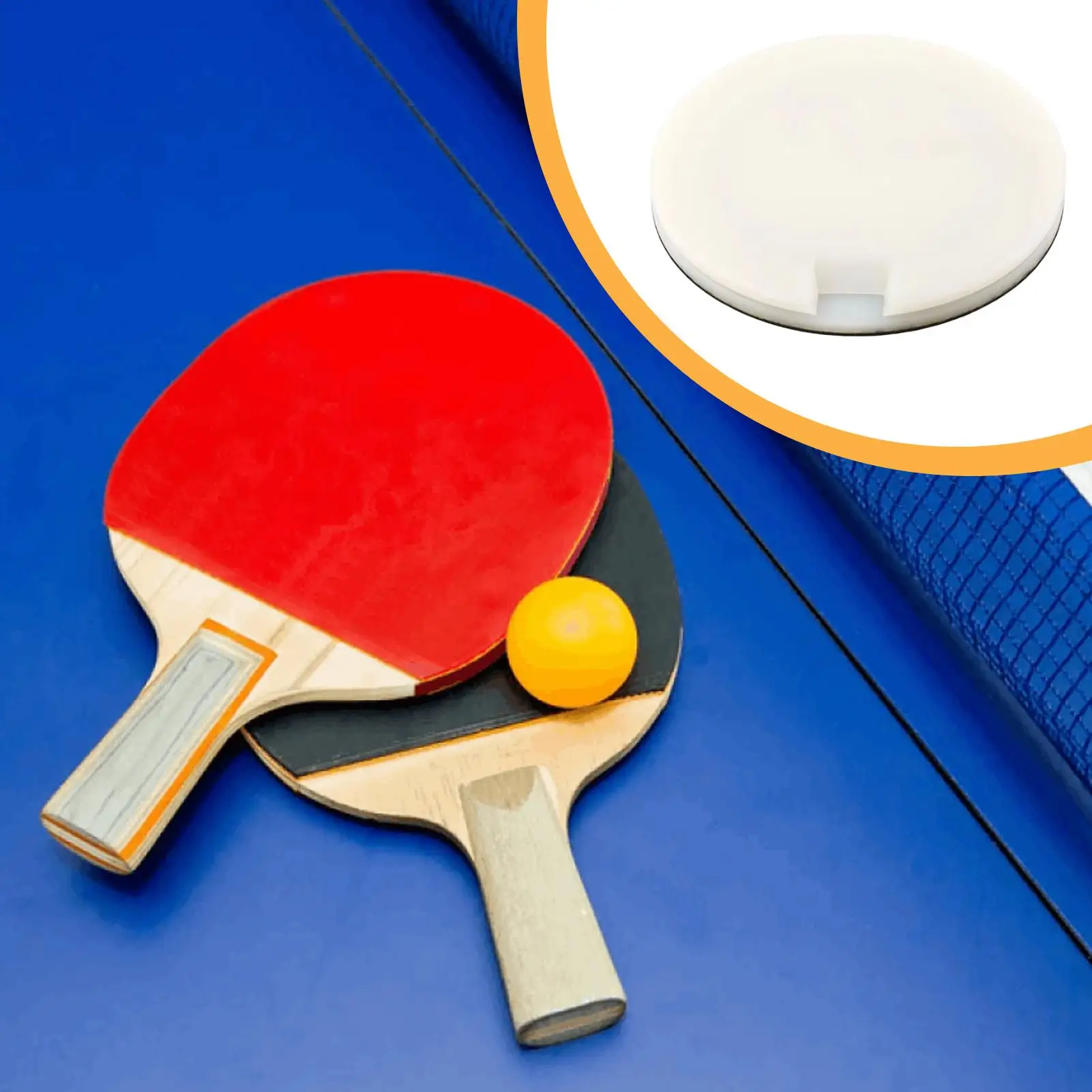 Rubber Cutting Table For Racket Stainless Steel Rubber Table Tennis Cutting Board Racket Multifunctional 360 Degree Rotatable