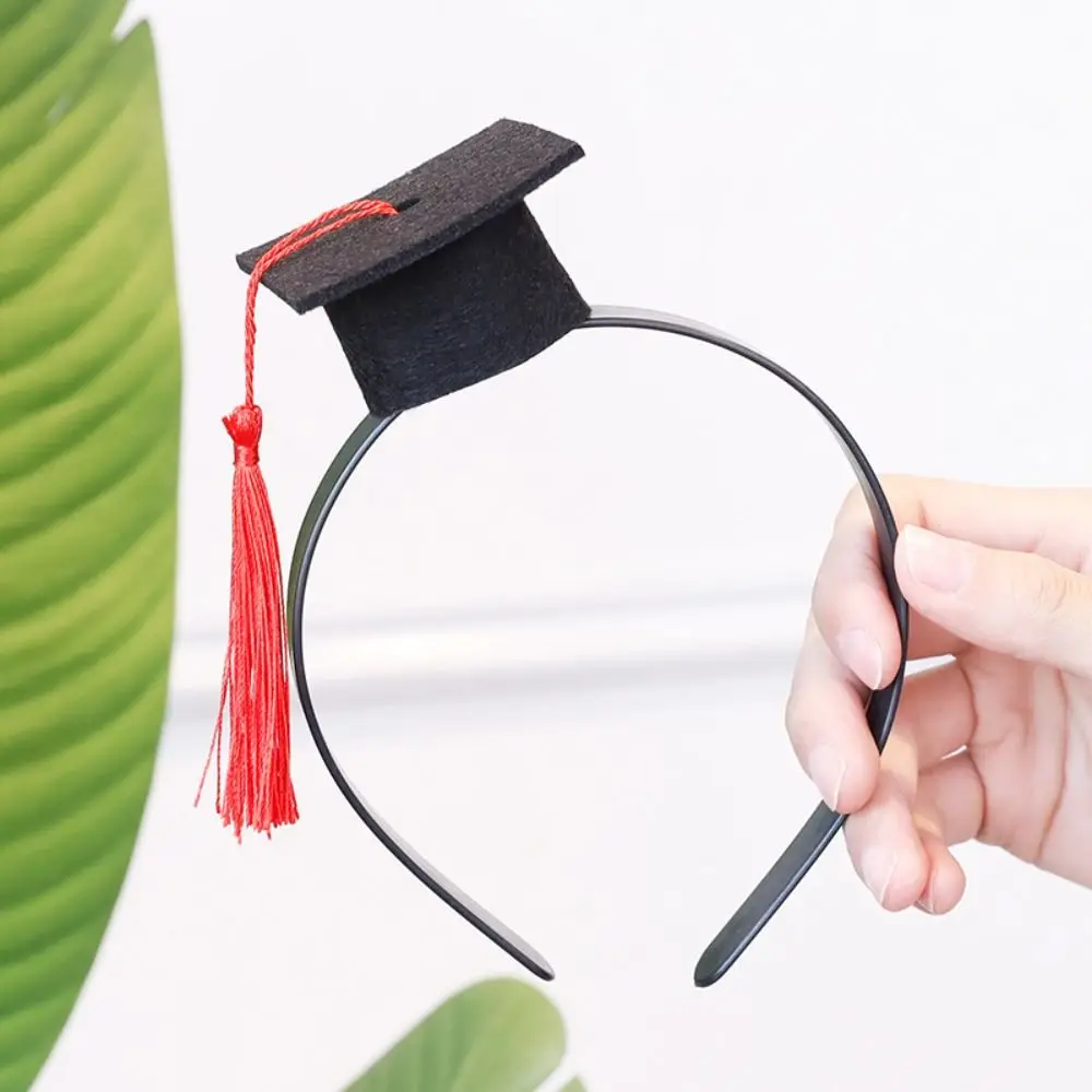

Graduation Season Mini Doctor Hat Mini Doctor Hat Small Graduation Hat Mini Bachelor Hat Hairpin Congratulations with Tassels
