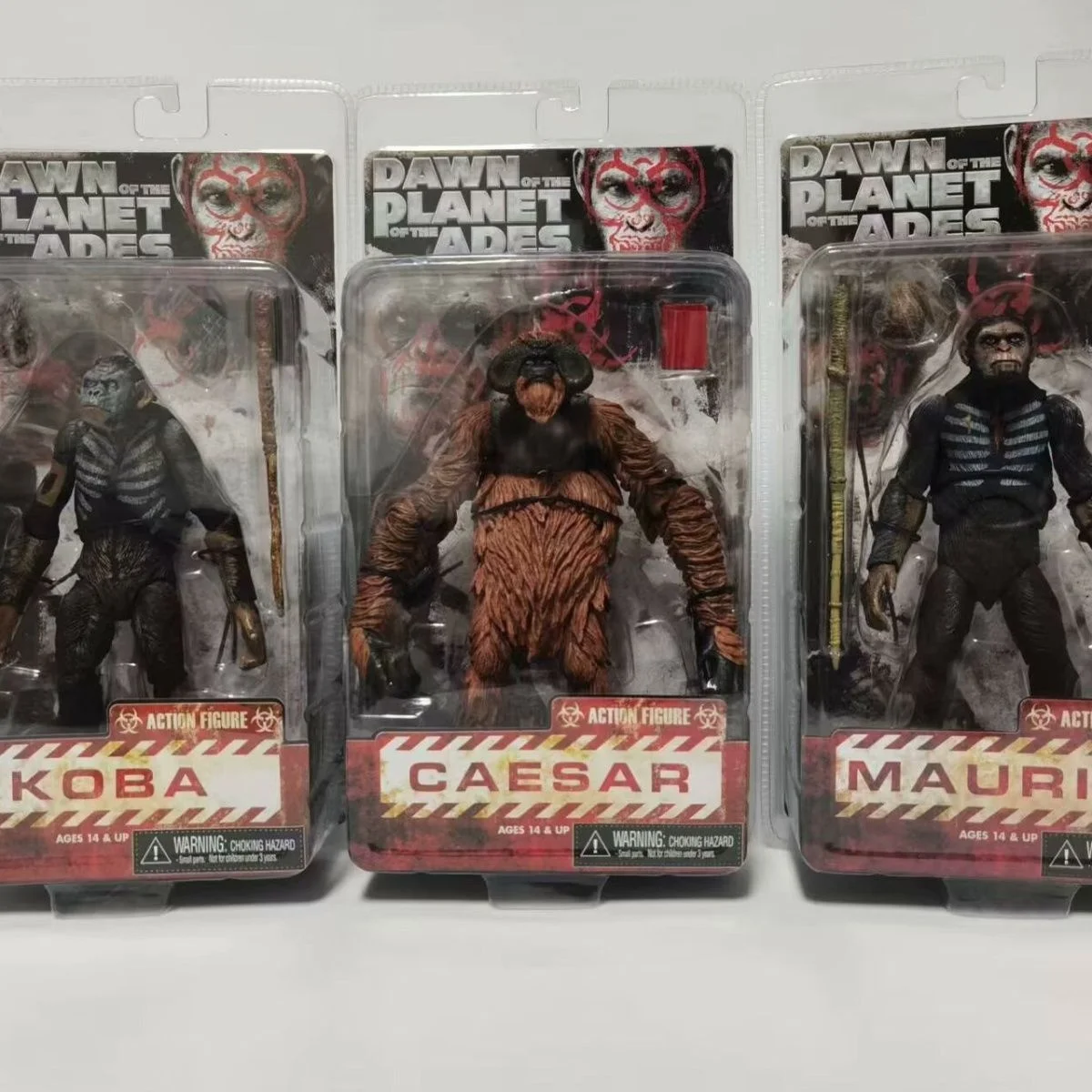 

In Stock New Hot Rise Of The Planet Of The Apes Caesar Koba Luca Maurice Figure Pvc Collection Toys Desktop Decoration