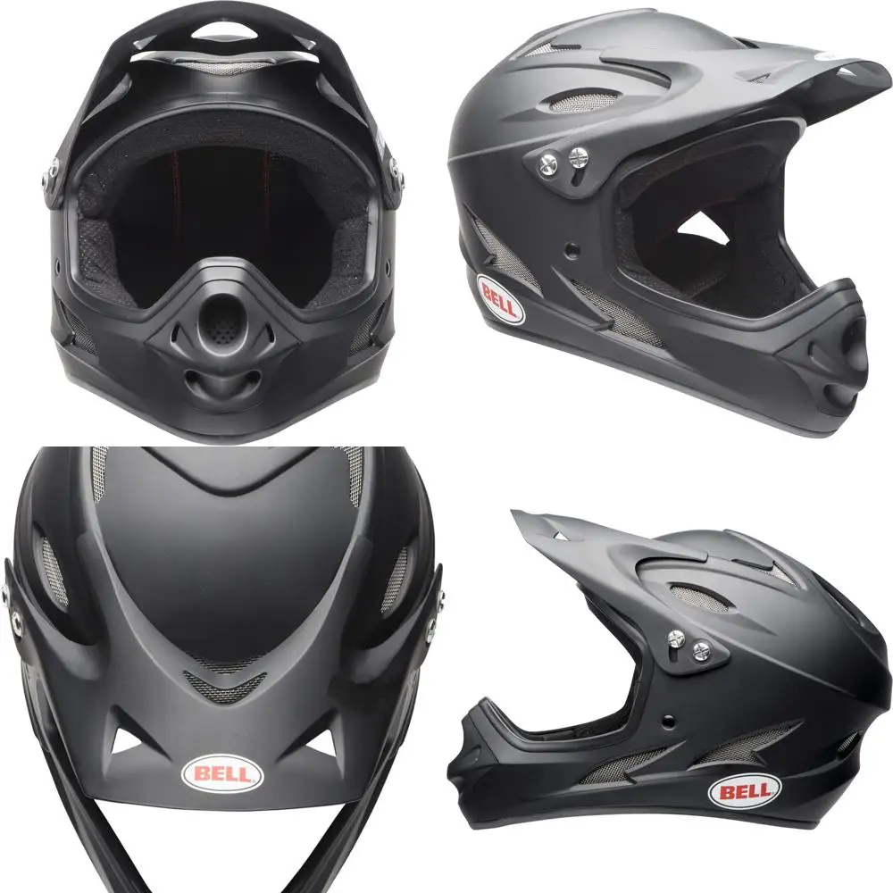 

Adult Matte Black BMX Helmet - Servo Brand
