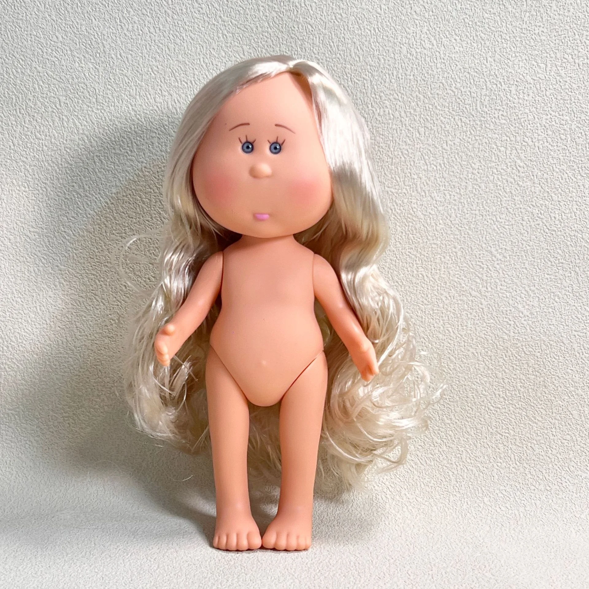 24cm Spanish Potato Doll Nude Ball Jointed Doll Set Assorted Hair Styles Girl Toy Kids Play Toy Gift For Girls Children