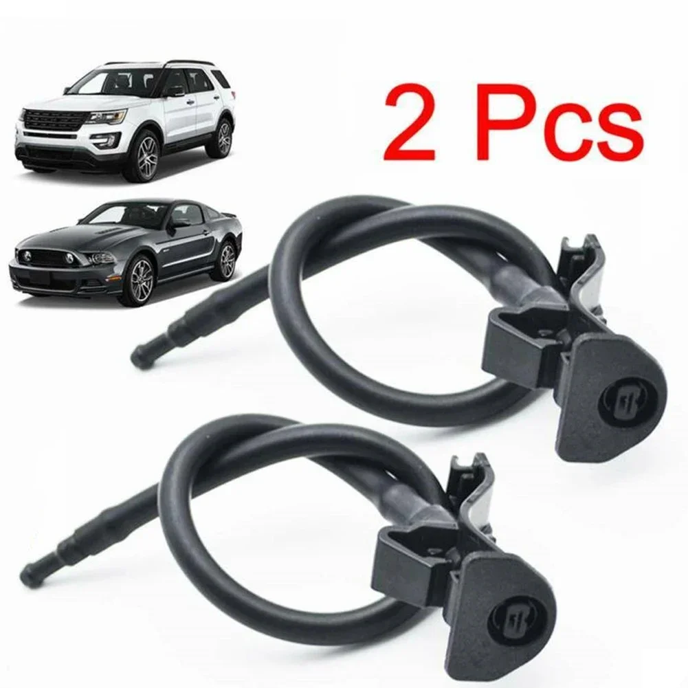 

For Ford Explorer 2011-2018 Washer Nozzle Sprayer Jets Car 2 PCS ABS Plastic Accessories Replacements Windshield Wiper Wiper