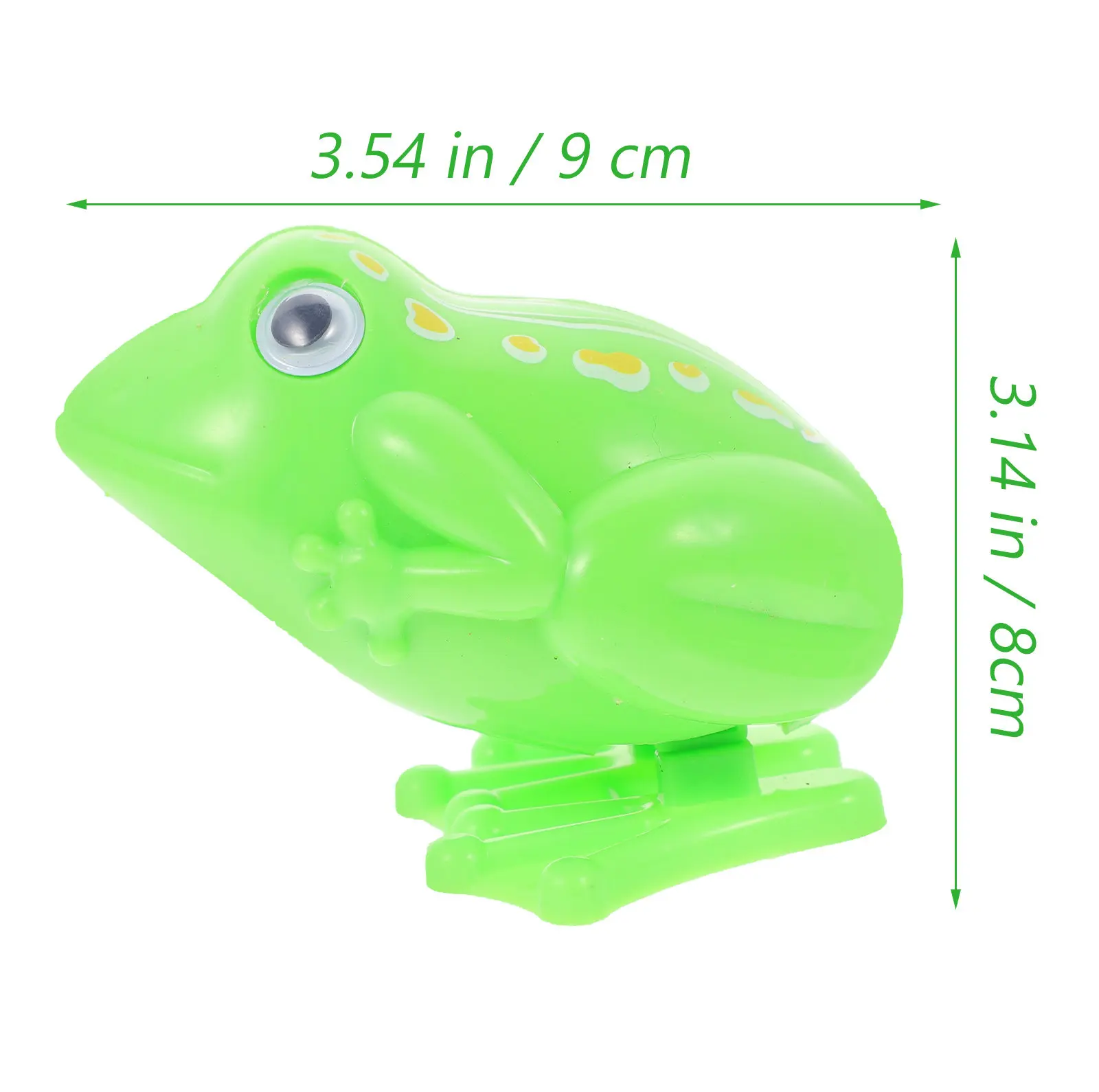 5 szt. Nakręcane żaby, zwierzątka nakręcane, kreatywne, rozwijające umiejętności motoryczne, zabawki do skakania dla dzieci, do zabawy wewnątrz i na zewnątrz.