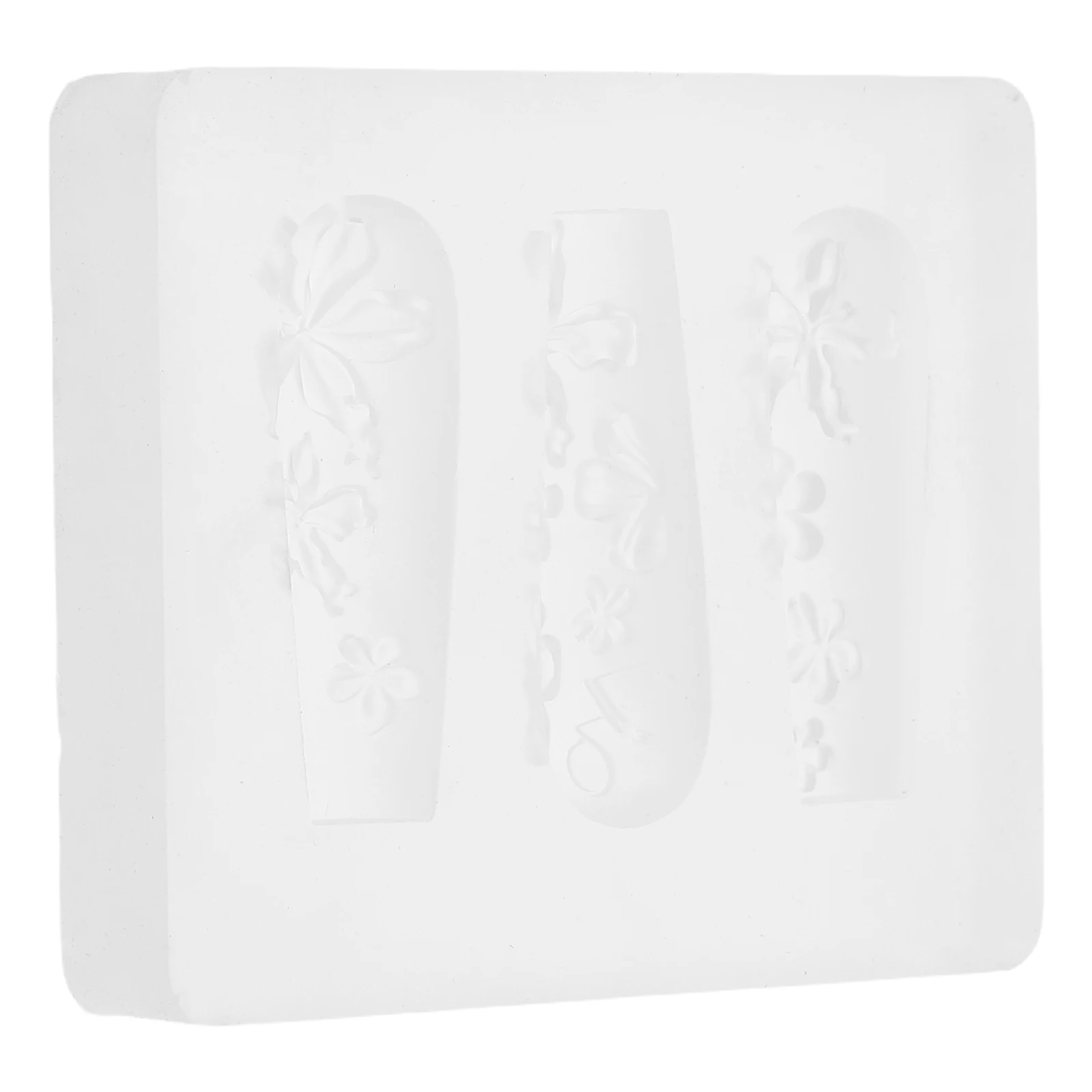 

3D Art Silicone Floral Carving Tools Resin Decoration Reusable Molds Creative DIY Nail Design Molds for ManicureNail for Nails