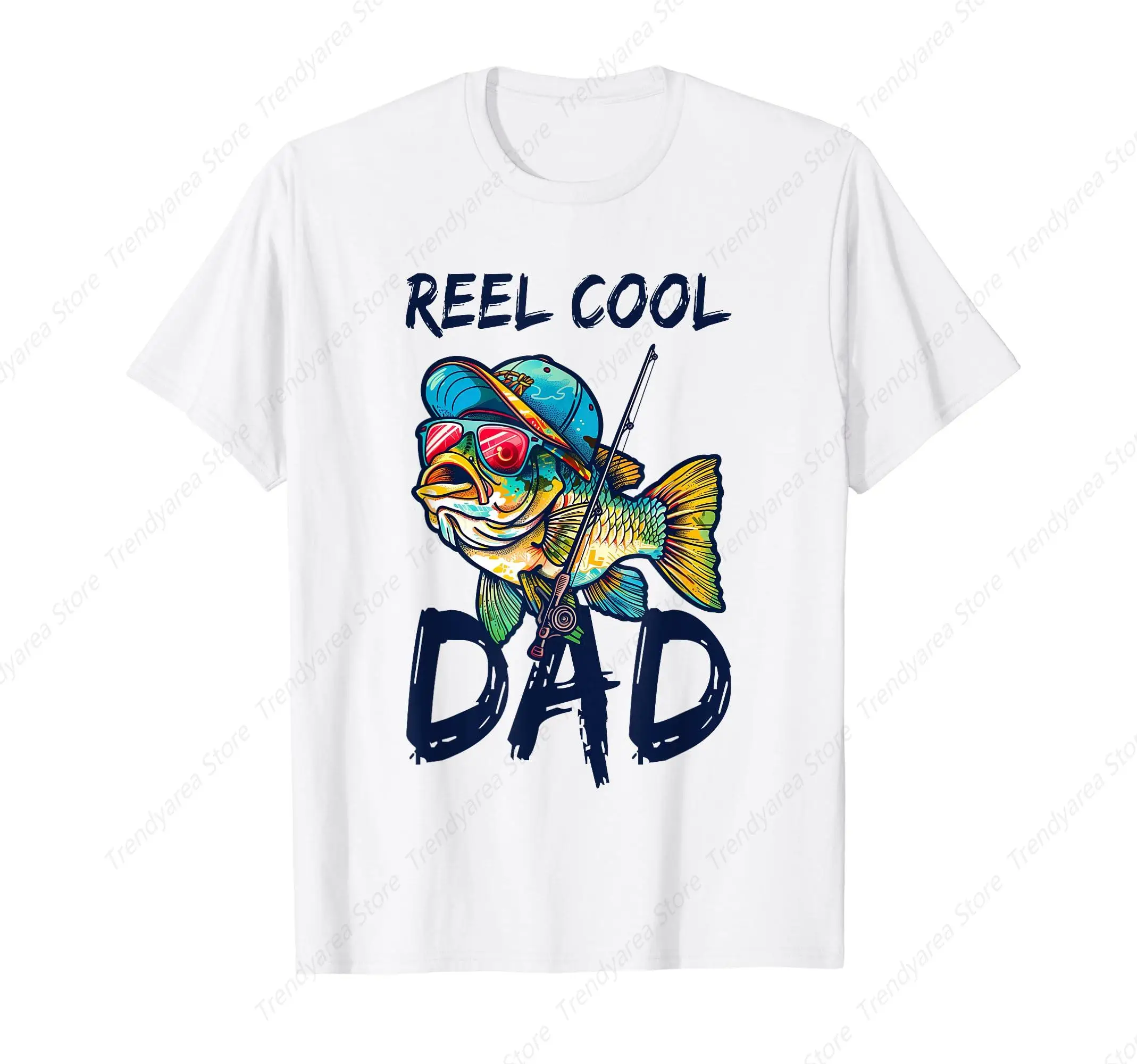 Reel Cool Dad T-Shirt Fisherman Fathers Day Shirt T-Shirt