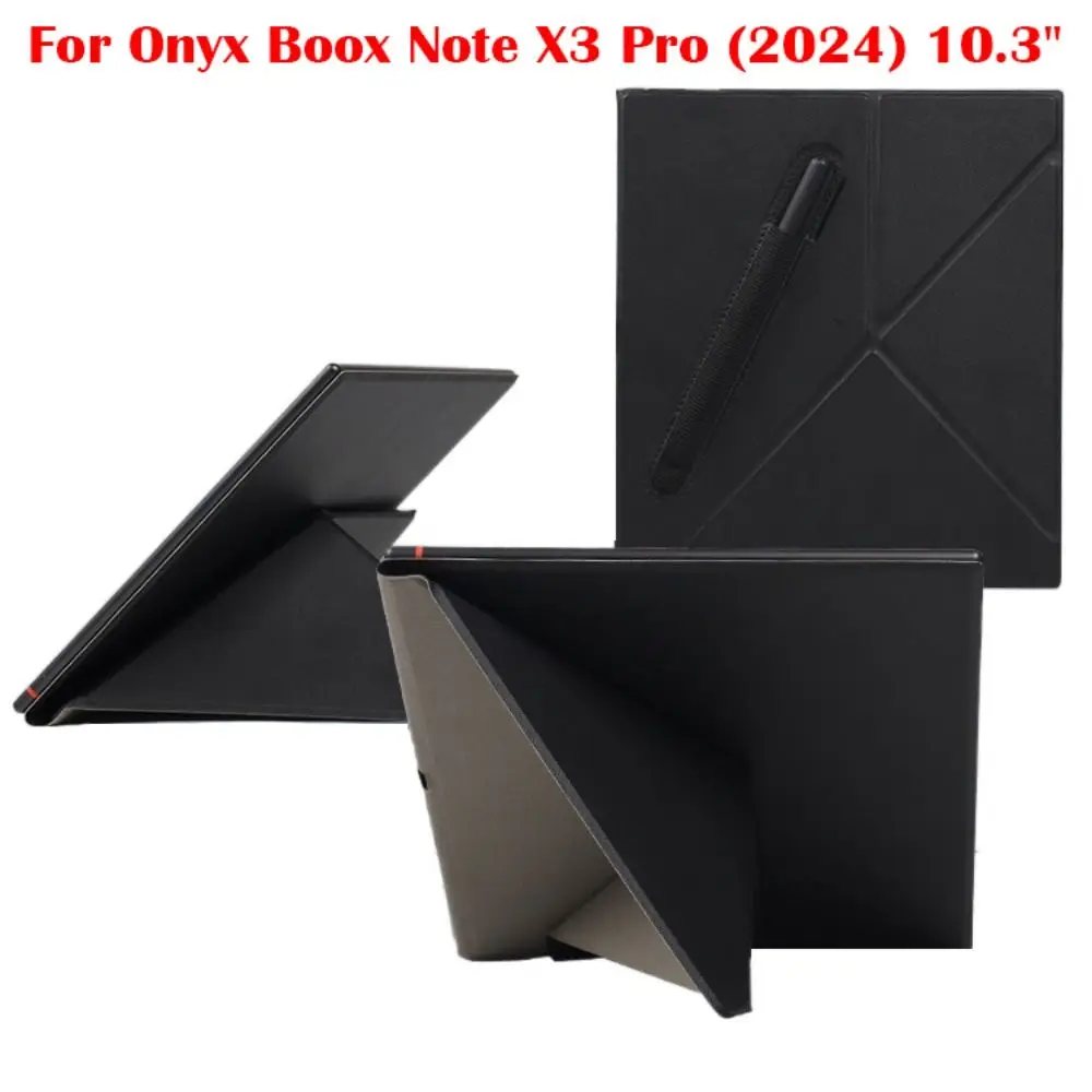 

E Ink Tablet Smart Case Auto Wake/Sleep Multi Angle Folding ePaper Cover Ultra Thin for Onyx Boox Note X3 Pro (2024) 10.3"