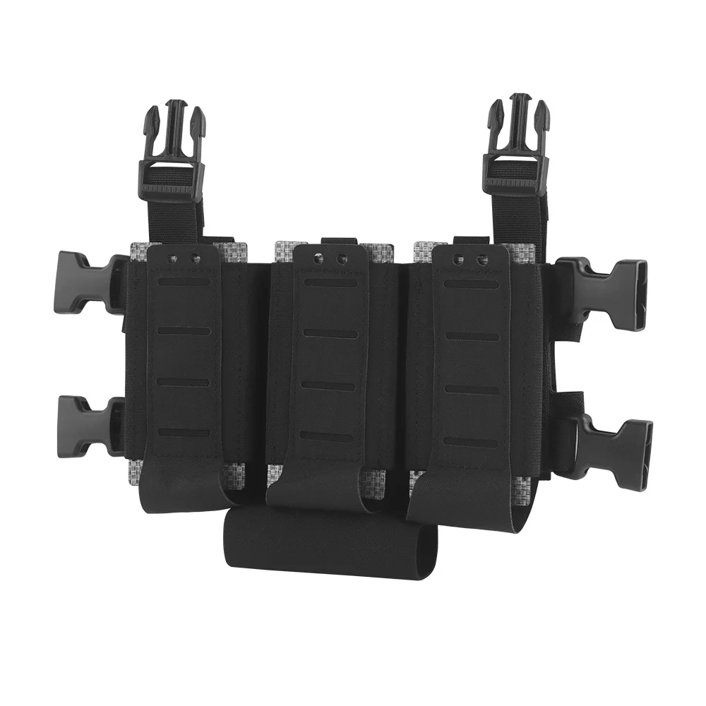 

OPHIDIANTAC MOLLE 5.56 Тройной подсумок для магазинов с заменяемым чехлом для плитоносок, нагрудных систем и аксессуаров для страйкбола