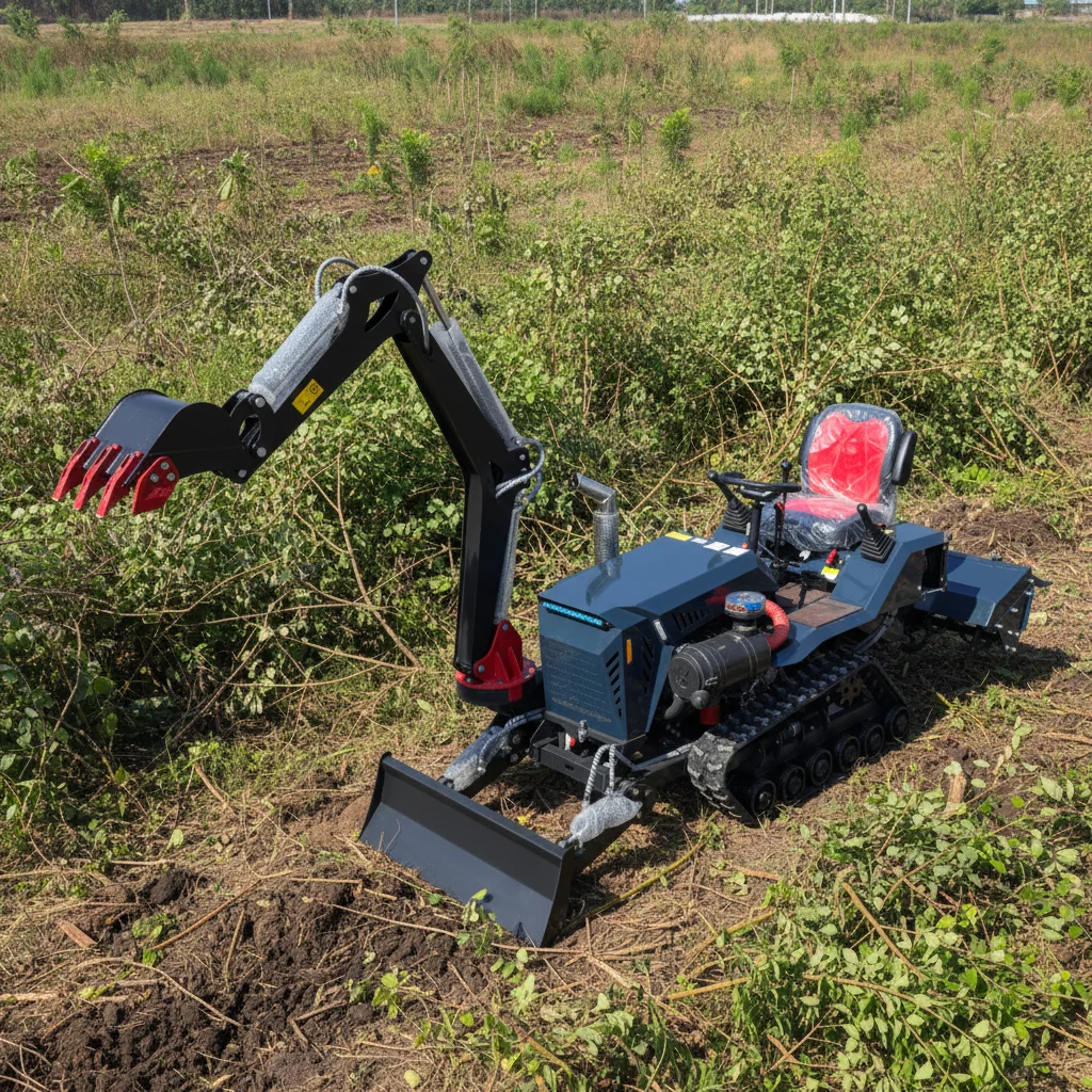 

Customize Compact Crawler Tractor Mini Agricultural Tractor Suitable For Small Farmland Operation