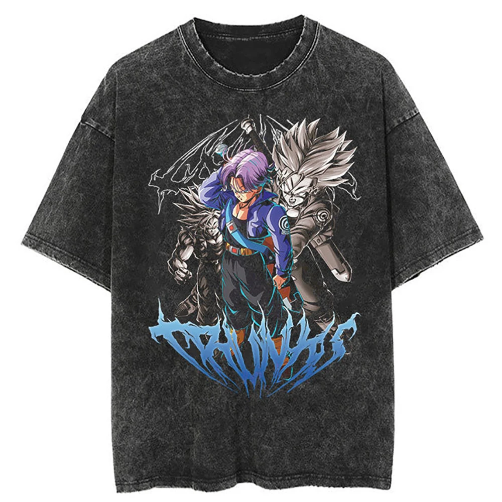 Hip Hop Streetwear T Shirt Japanese Anime Naruto Print T-Shirt Men Harajuku Cotton Tshirt Summer Short Sleeve Tops Tees