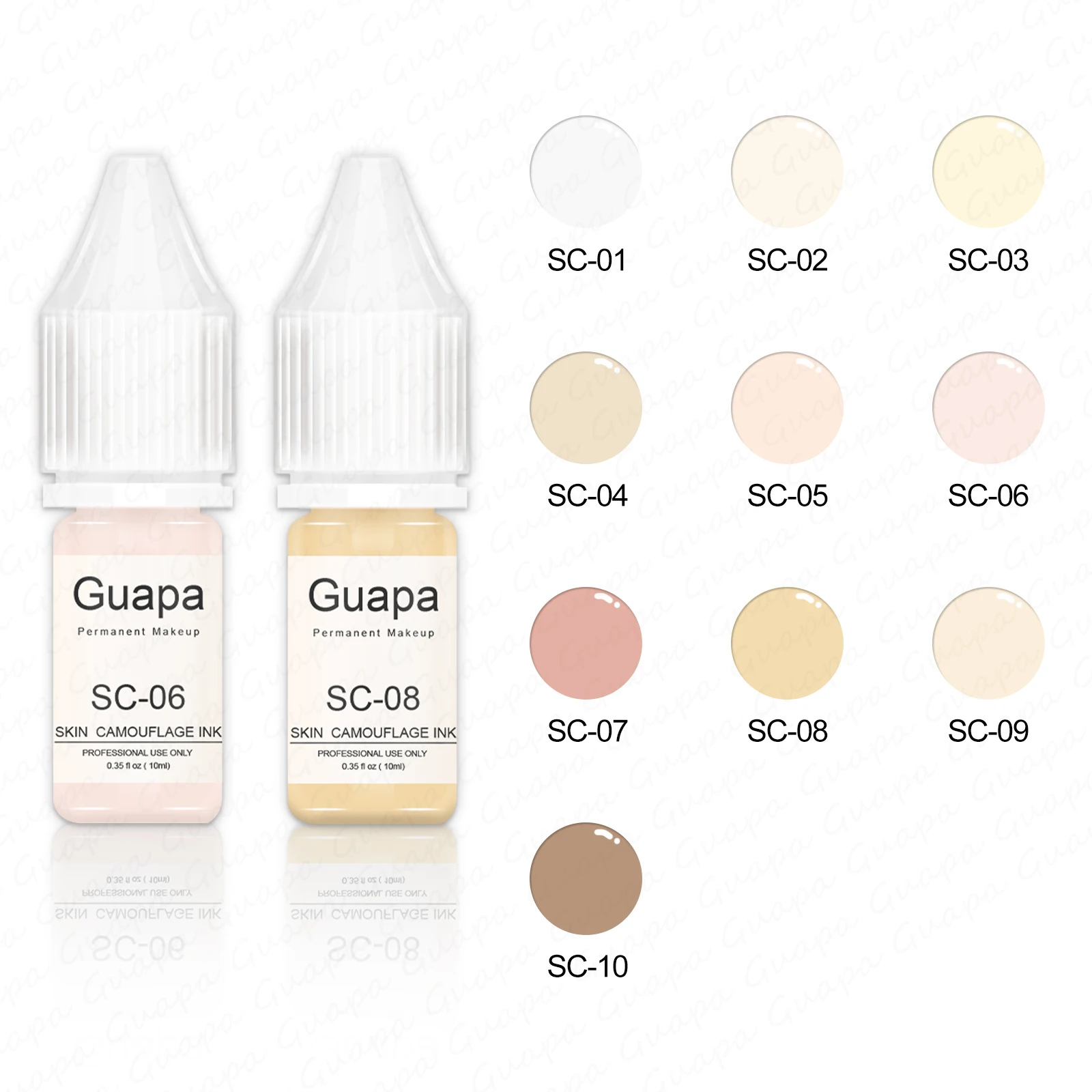 Камуфляжный пигмент для перманентного макияжа, 10 мл
