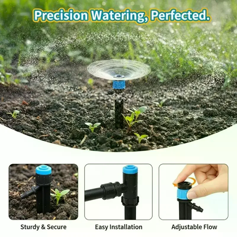 10Pcs/20Pcs Kits 18cm Drip Emi - Drip Irrigation Kit ulasan dan harga