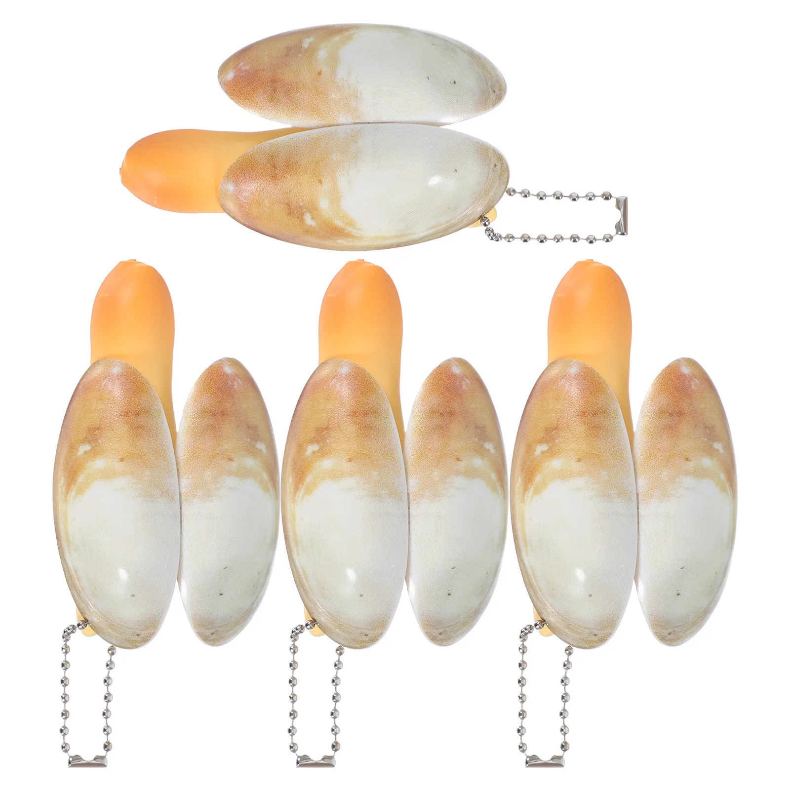 4Pcs Press-Shell Shape Water Shooter Kids Outdoor Pool Party Summer Spray Funny Prank Water Squirters for Yard Play