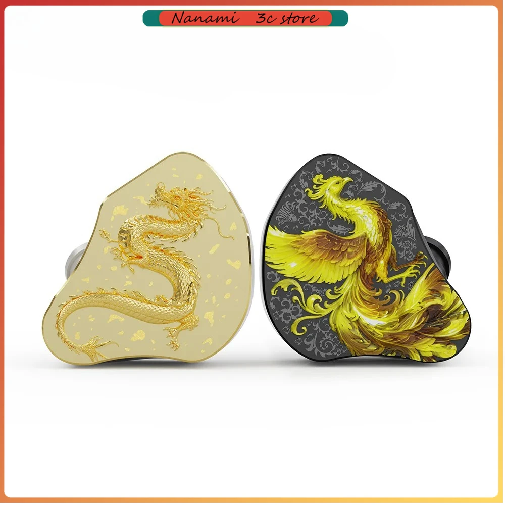 

New CVJ MYTHERA In-Ear Earphones 1DD+4BA+1 Knowles BA+1PD Treble Balanced Armature Hybrid Flagship Hifi Headphones 0.78mm Cable