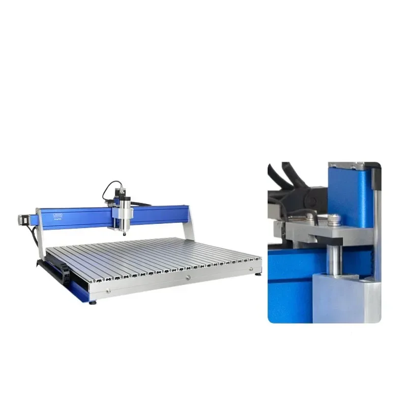Nuova macchina per incidere CNC elettrica Piccola macchina per incidere di metalli acrilici per pubblicità completamente automatica per la lavorazione del legno