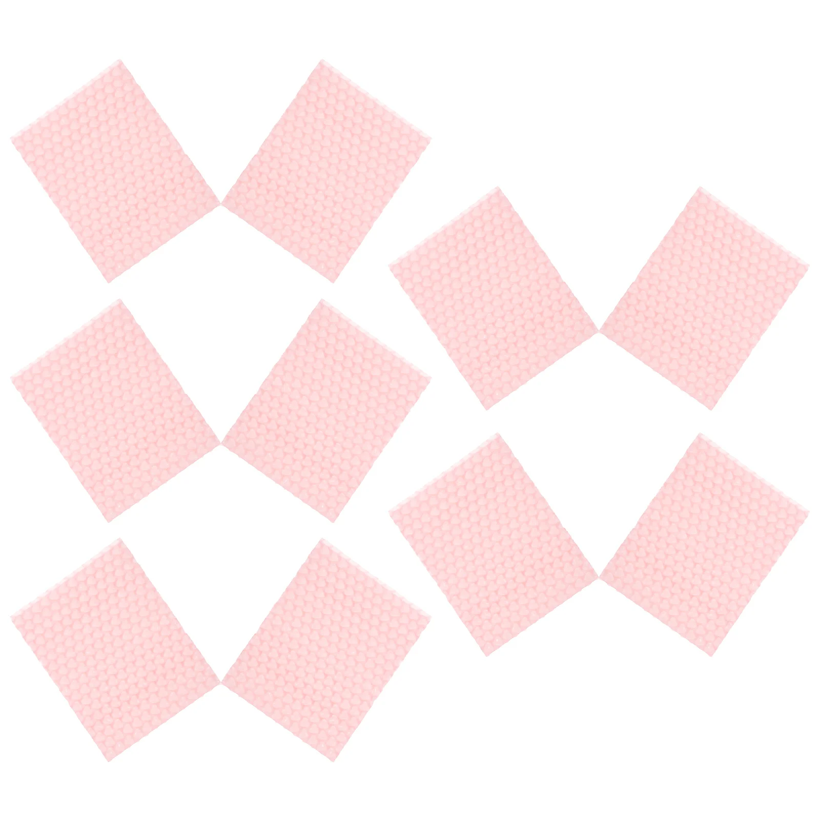 10 Pcs 가방 핑크 메일러 사랑 패딩 배송 봉투 소규모 비즈니스 포장 하트 디자인 패턴