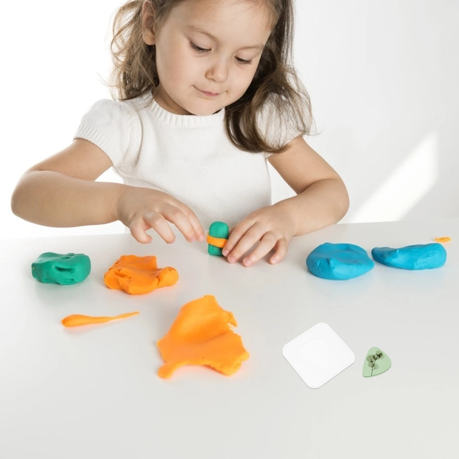 

10 Pcs Silicone Guitar Pick Mold Reusable DIY Casting Molds Epoxy Crystal Plectrum Guitar Pick Casting Mould Practical