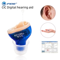 S-16A ITC Digital Hearing Aids Audifonos 8 Channels Mini Tuneable Sound Amplifier Portable Invisible Hearing Aid Dropshipping