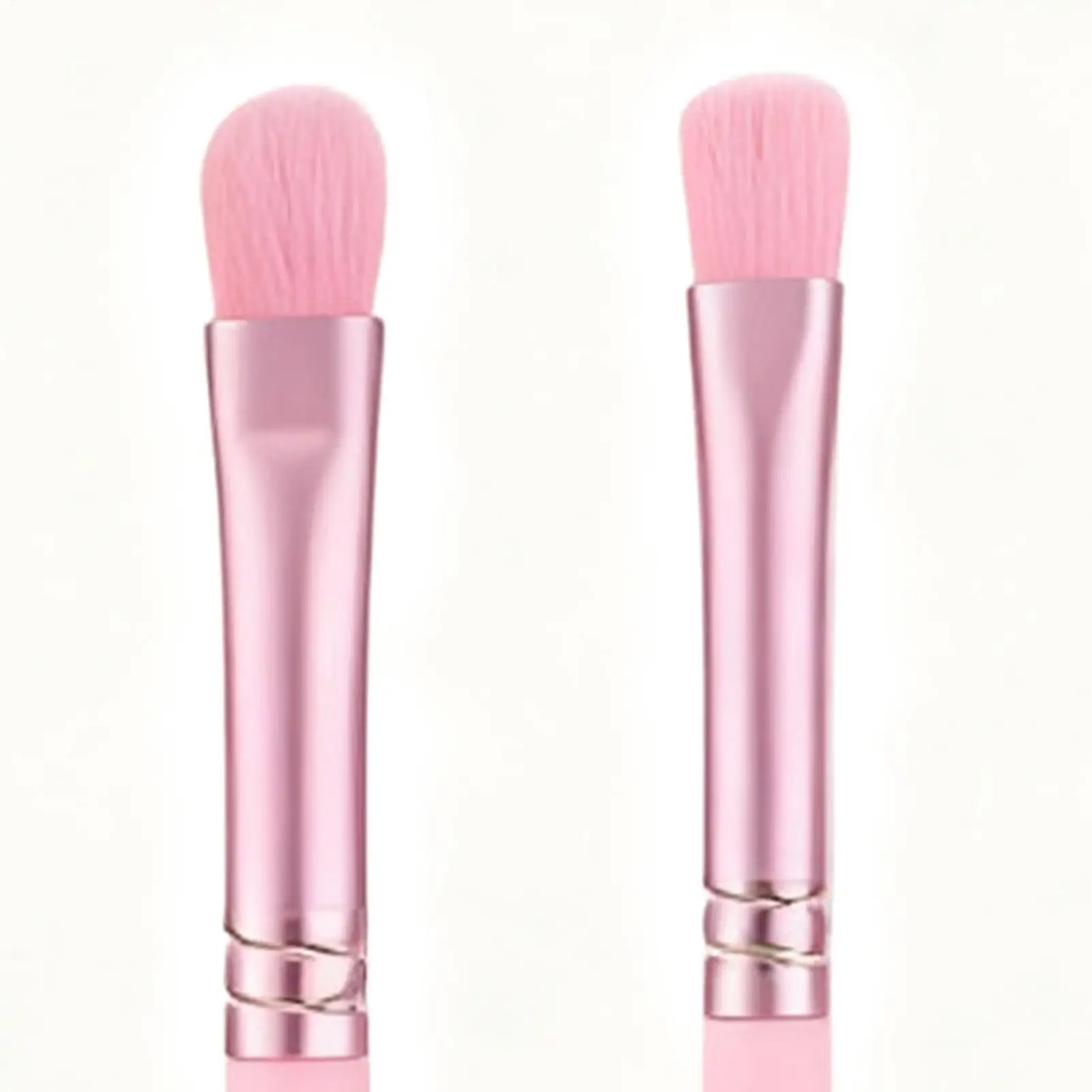 Zestaw 6 pędzli do makijażu oczu z miękkim włosiem, pędzle do makijażu twarzy, pędzle do cieni do powiek do pudru, kremu, blendowania dla kobiet i dziewcząt.