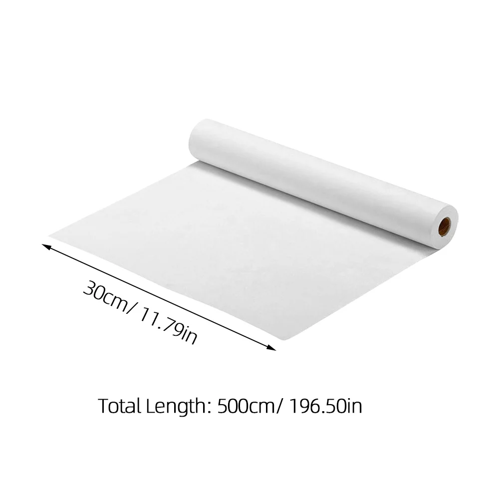 2 Stuks Wit Tekenpapier Rol 30Cm 5M Gerecycled Papier Voor Aquarel Schets Schilderen Art Kleurpotloden Pastels