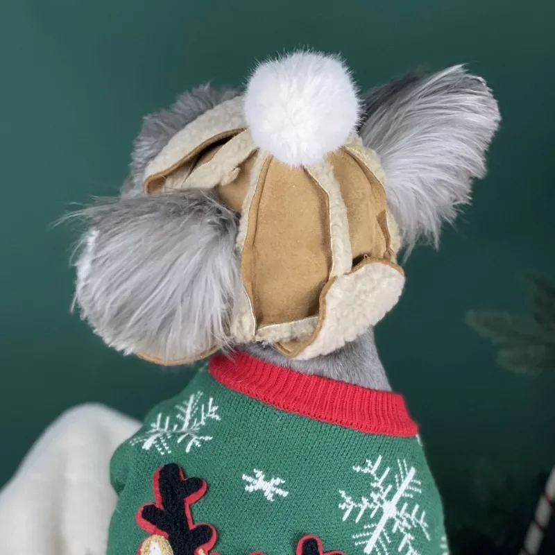 Muts Voor Honden Winter Warme Muts Puppy Teddy Kostuum Kerst Kleding Santa Hond Kostuums Chihuahua Chapeu Para Cachorro