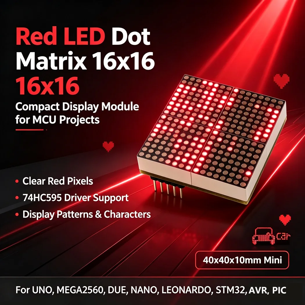 modulo-de-display-de-matriz-de-pontos-16x16-led-vermelho-driver-74hc595-pixel-de-19mm-para-arduino-uno-mega2560-raspberry-pi-stm32