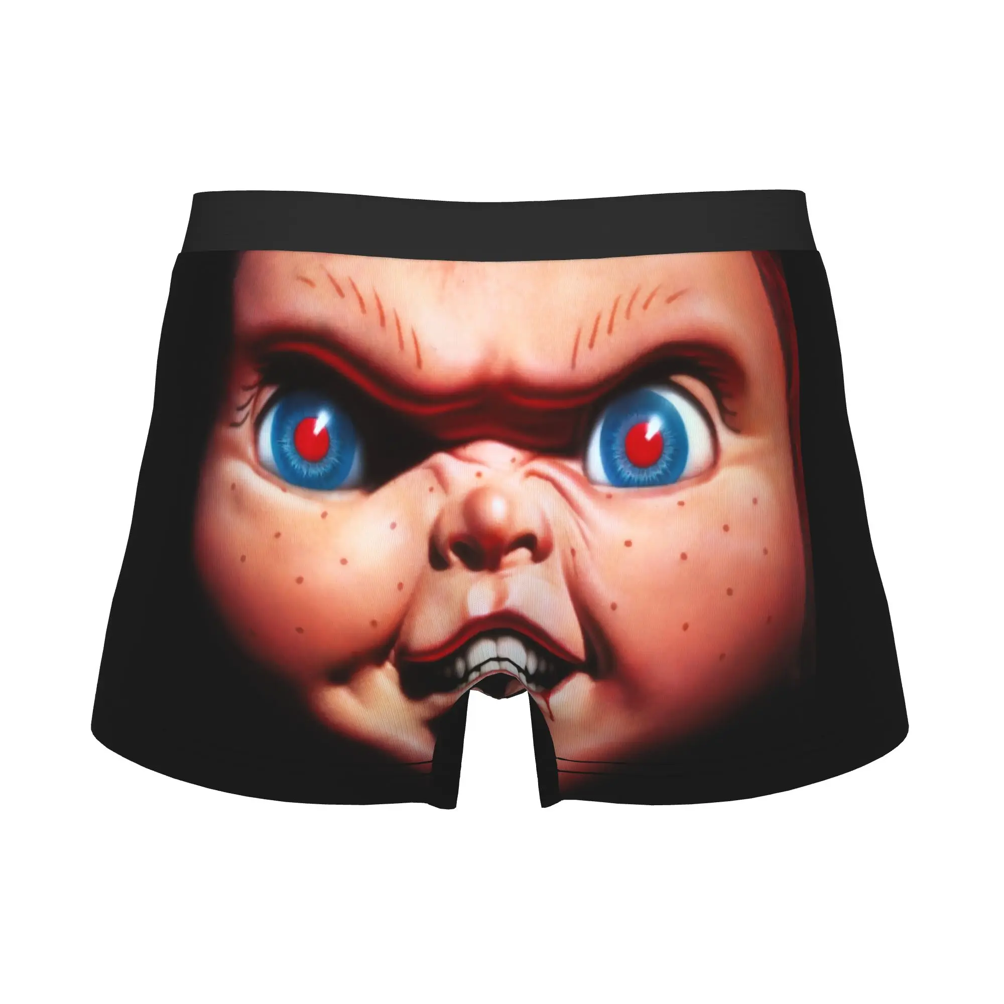 Horror Killer Chucky Boxers Shorts Men's Child's Play Movie Briefs Underwear Novelty Underpants