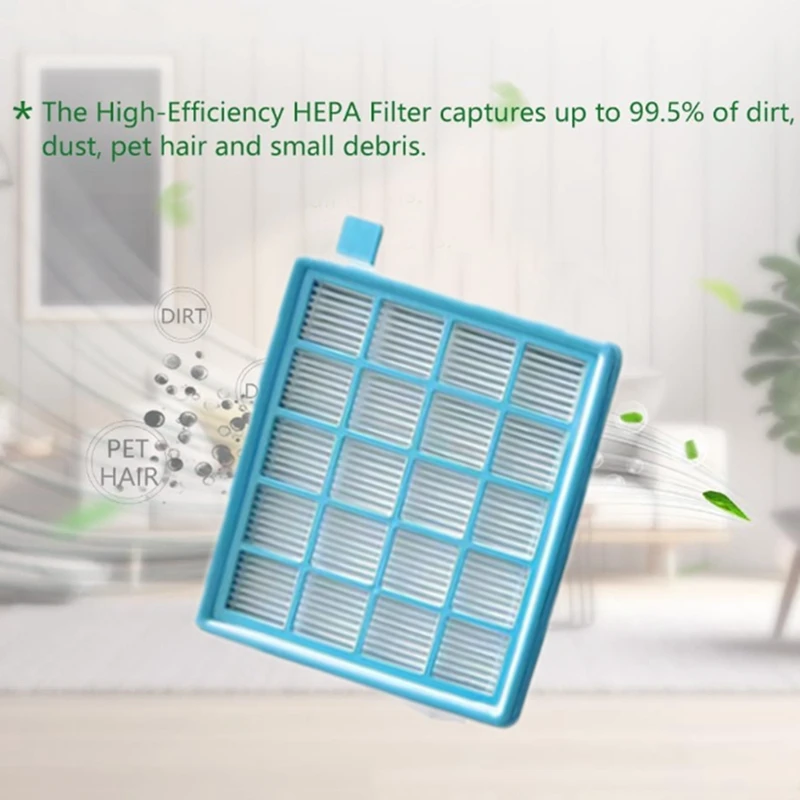 Abbn 12 peças filtro hepa para fc8470 fc8471 fc8475 fc8630 fc8645 fc9320 fc9322 peças de reposição para aspirador de pó