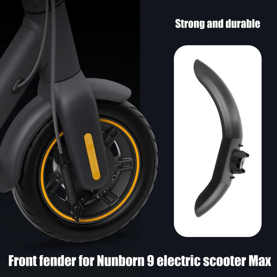 Front Fender Accessory for Ninebot MAX G30 G30D KickScooter Smart Electric Scooter Skateboard Proof Fender Wheel Mudguard