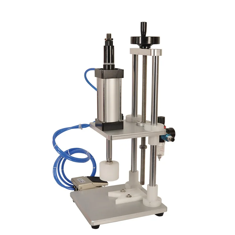 

Pneumatic capping machine, soy sauce bottle, oil pot, capping machine