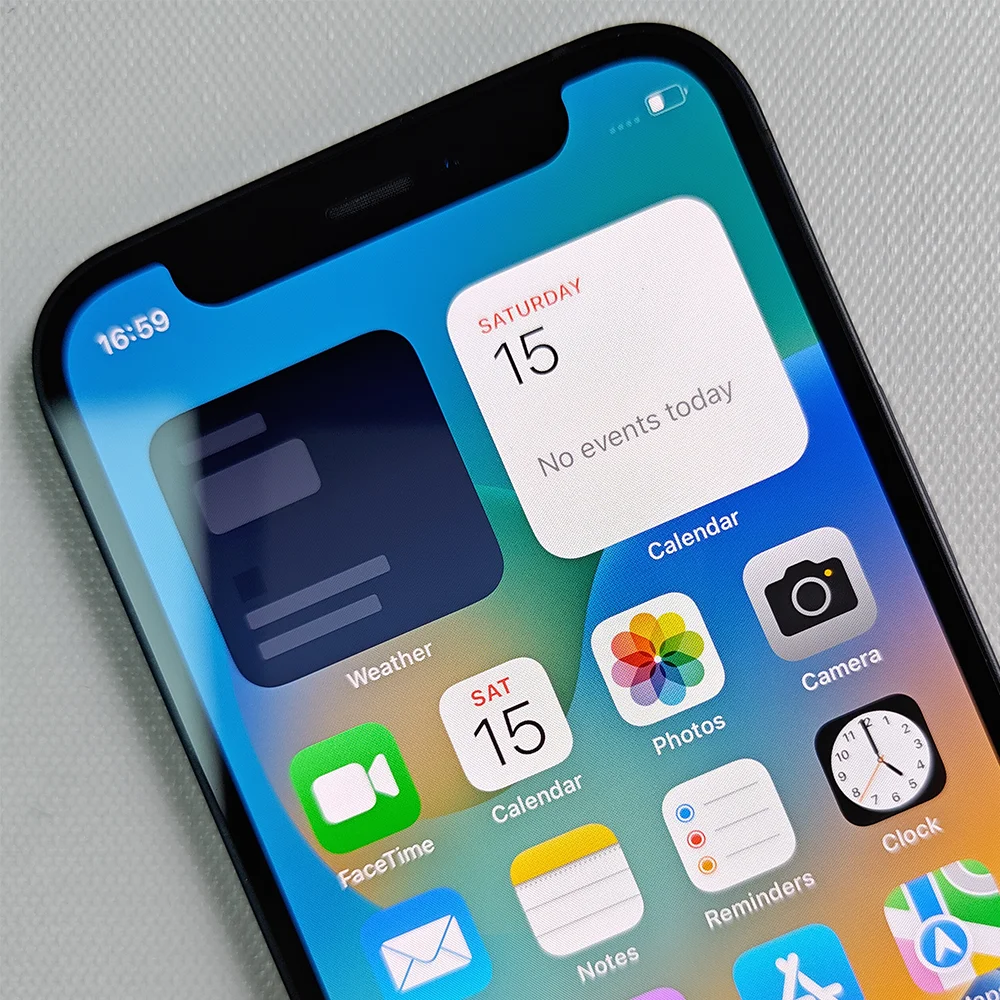 هاتف Apple-iPhone 12 الذكي الصغير ، 5G ، hexcore ، A14 ، IOS ، 64 GB ، GB ، GB ROM ، 12 ميجا بكسل ، معرف الوجه ، NFC ، غير مقفل ، أصلي