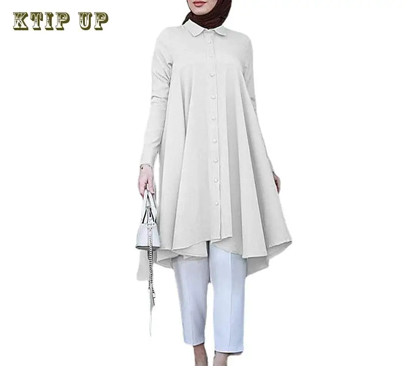 Muslim Blouse for Women, Girl\'s Casual Top, Long Sleeve, Muslim Fashion, Dubai Blouses