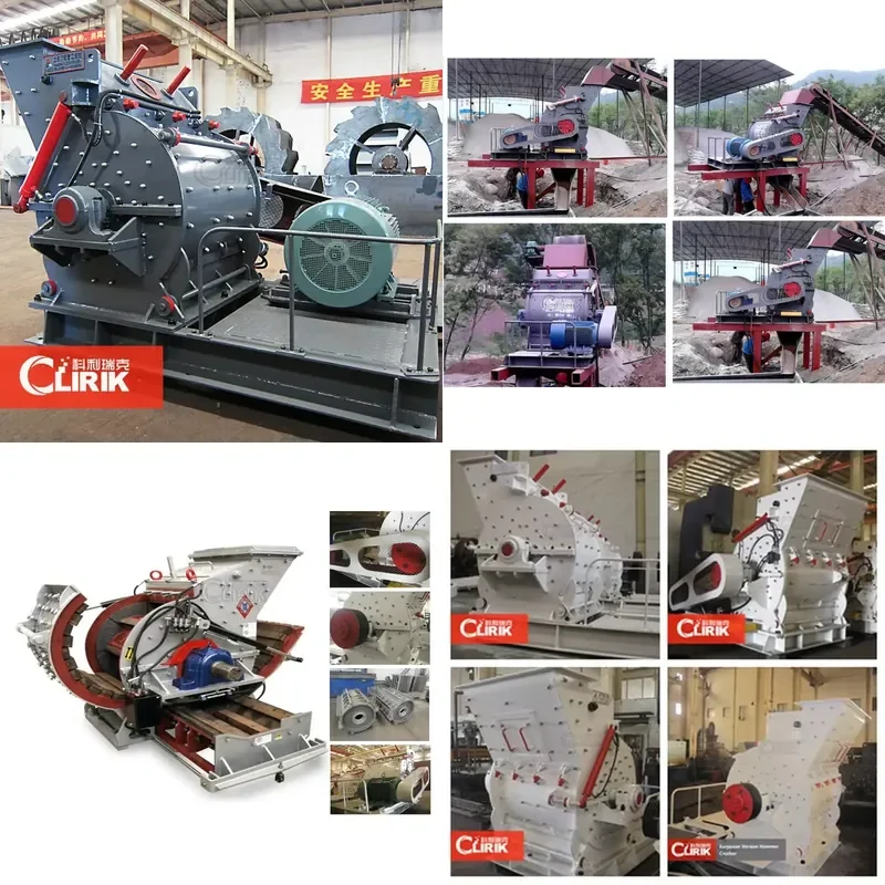 2026 CE Mining Machinery Gold Ore Mobile Soil Hammer Mill Stone Crusher Production Line