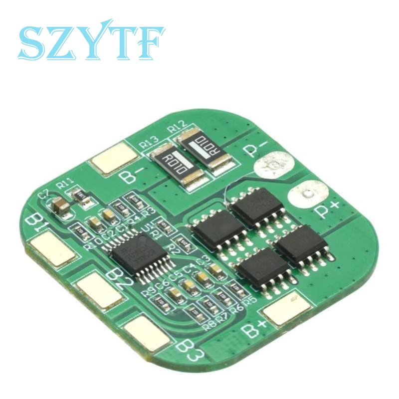 1-10pcs 4S 14.8V / 16.8V 20A Peak Li-ion BMS PCM Battery Protection Board Bms Pcm For Lithium LicoO2 Limn2O4 18650 Li Battery image 3