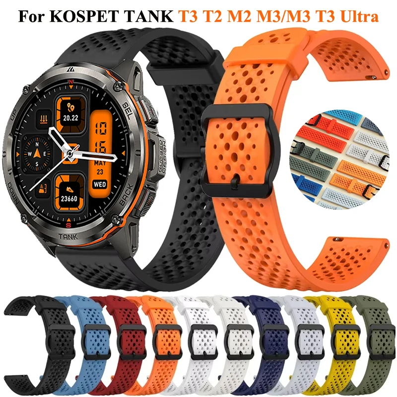 22Mm Silicone Strap… - image