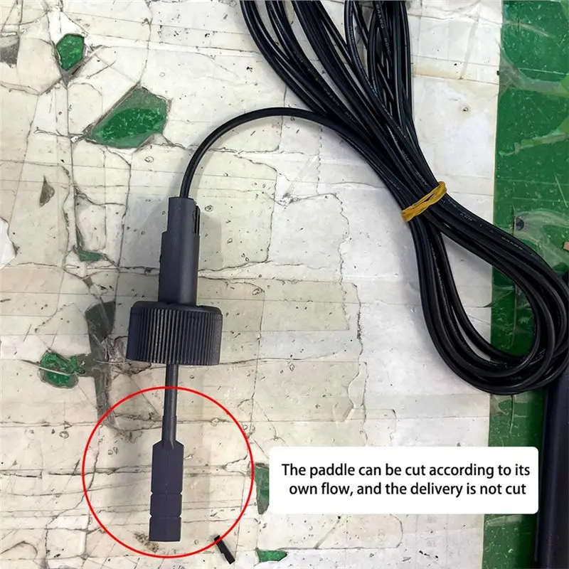 AT43-FS-11 Water Paddle Flow Switch Female Thread Connecting 1L/Min Flowmeter For Heat Pump Water Heater Air Conditioner