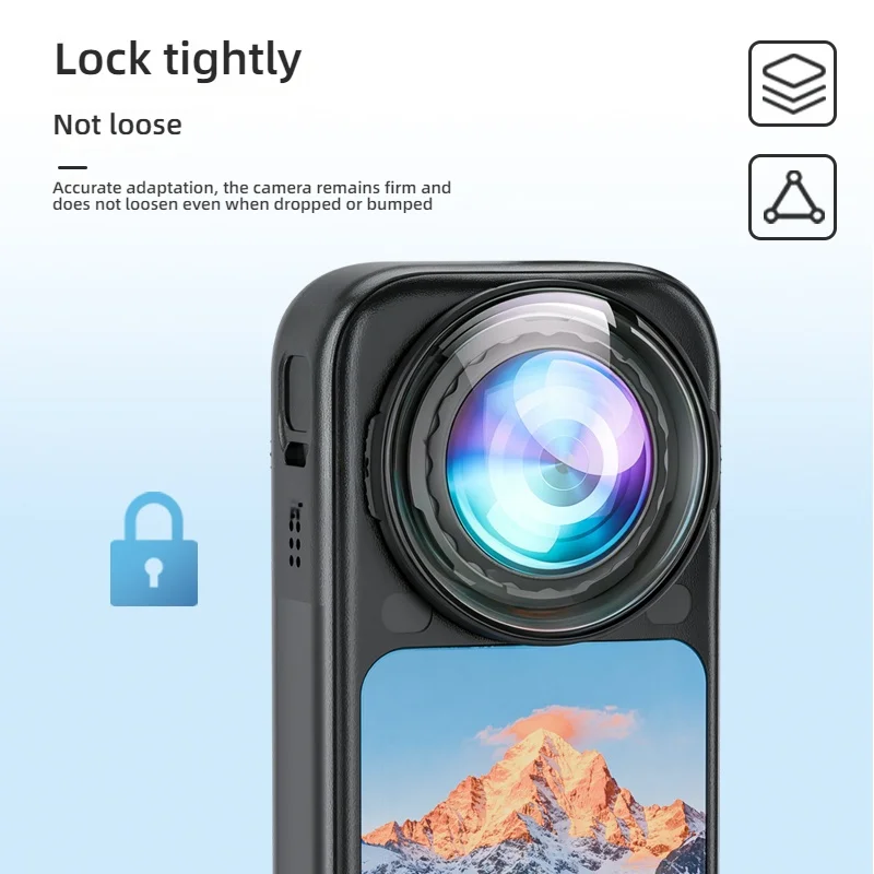 Anoramic Optisches Glas-Schutzobjektiv für die Insta360 X6 Kamera – Detail 9