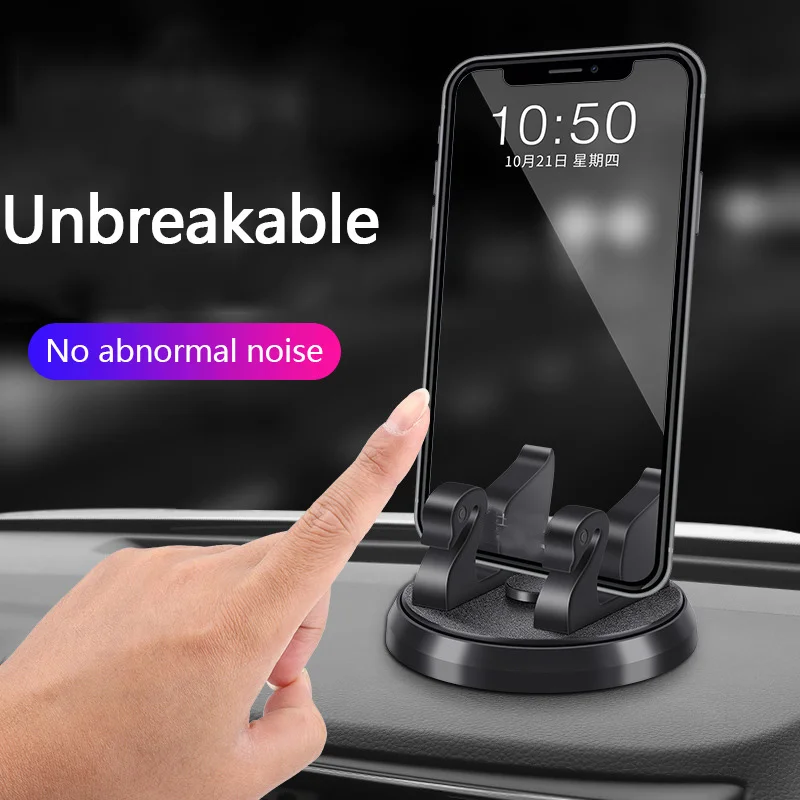 Neue 360 Grad Drehen Auto Telefon Halter Dashboard Halterung Smart Telefon Unterstützung Drehbare Einfache Auto GPS Halterung Auto Zubehör