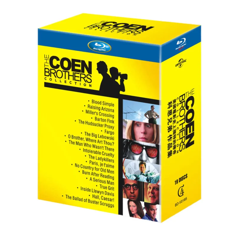 Die Coen Brothers Collection 19-Discs Collector's Edition Blu-ray-Disc