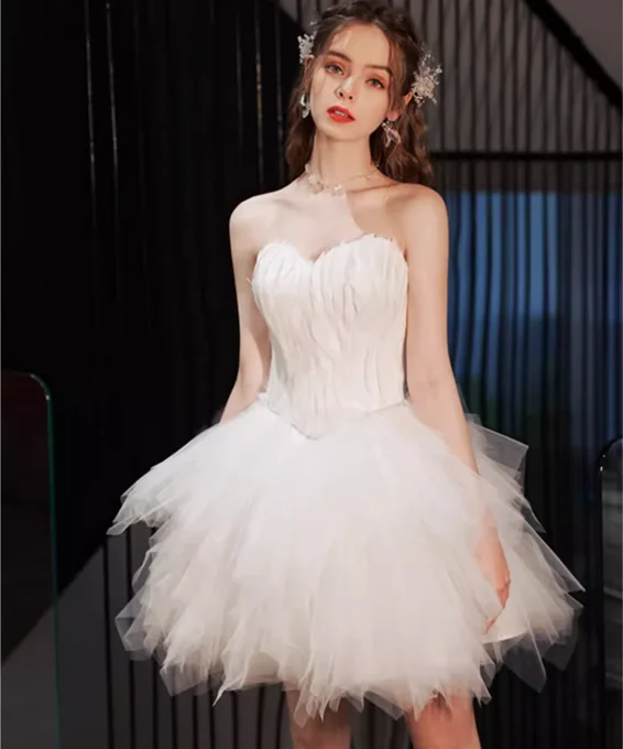 Wit Verenfeest Verjaardagsfeest Podiumkostuum