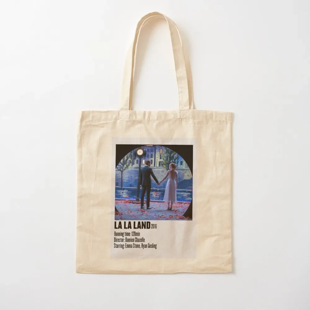 La la land poster Tote Bag Women's shopping bag Big bag Reusable bags