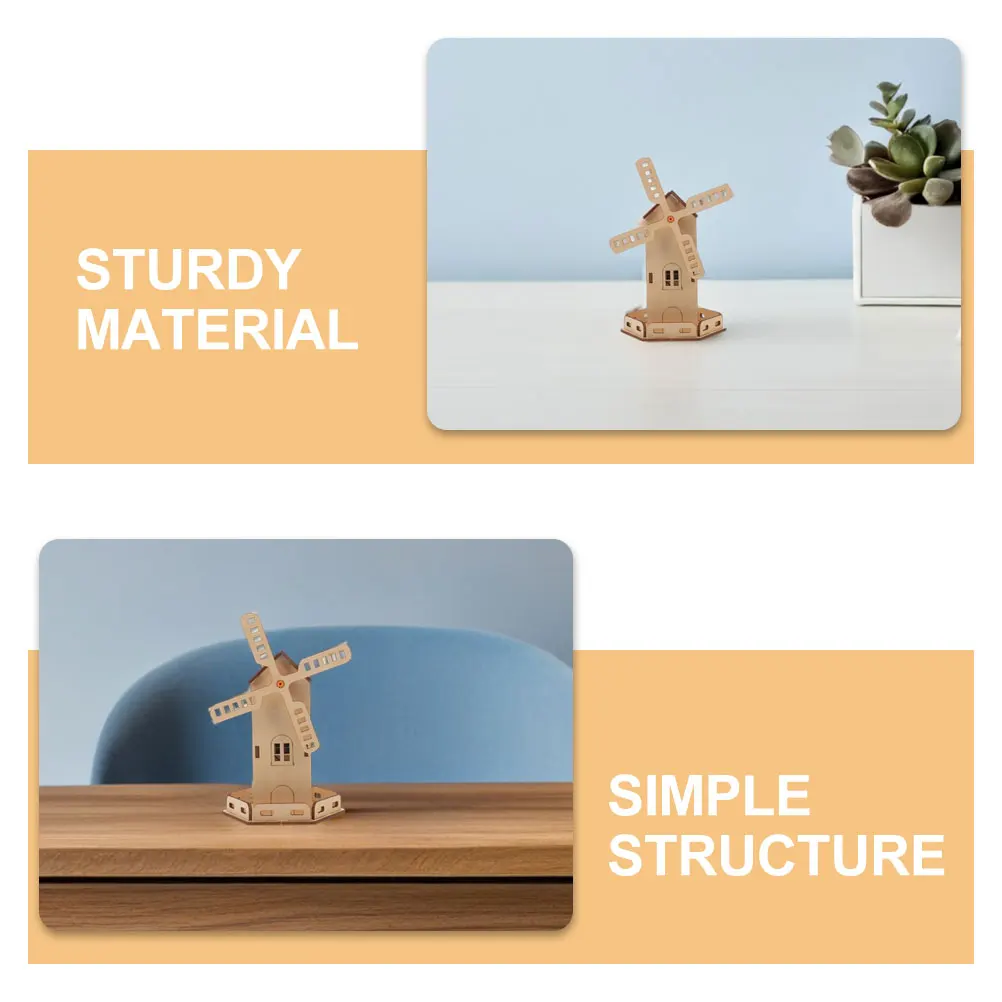 3 個の太陽光発電風車ステム科学 DIY キット木造住宅建設教育実験プロジェクト子供向け