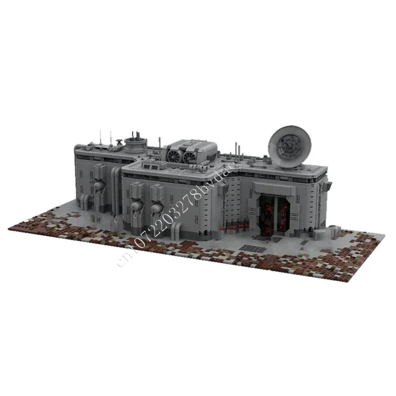 

2447PCS MOC Space Wars Imperial Bunker Building Blocks City Street View Architecture DIY Model Childrens Toys Gifts